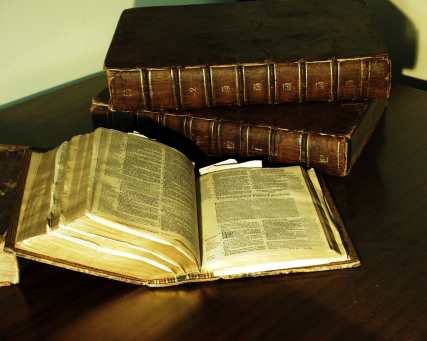 Bible and other books