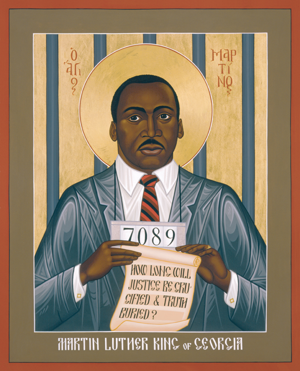 An icon of Blessed Martin Luther King, Jr.