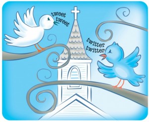 tweeting church