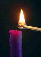 Advent candle