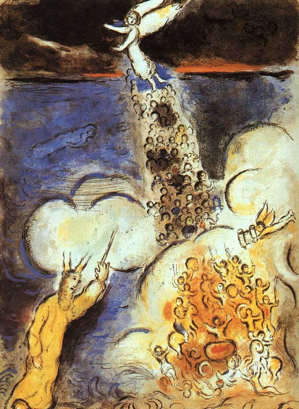 CHAGALL PARTING OF THE RED SEA