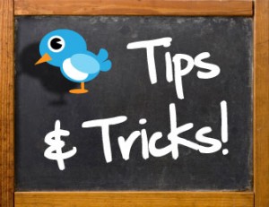 Twitter tips