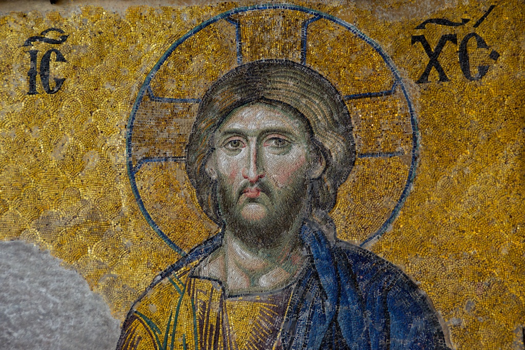 Jesus mosaic Hagia Sophia