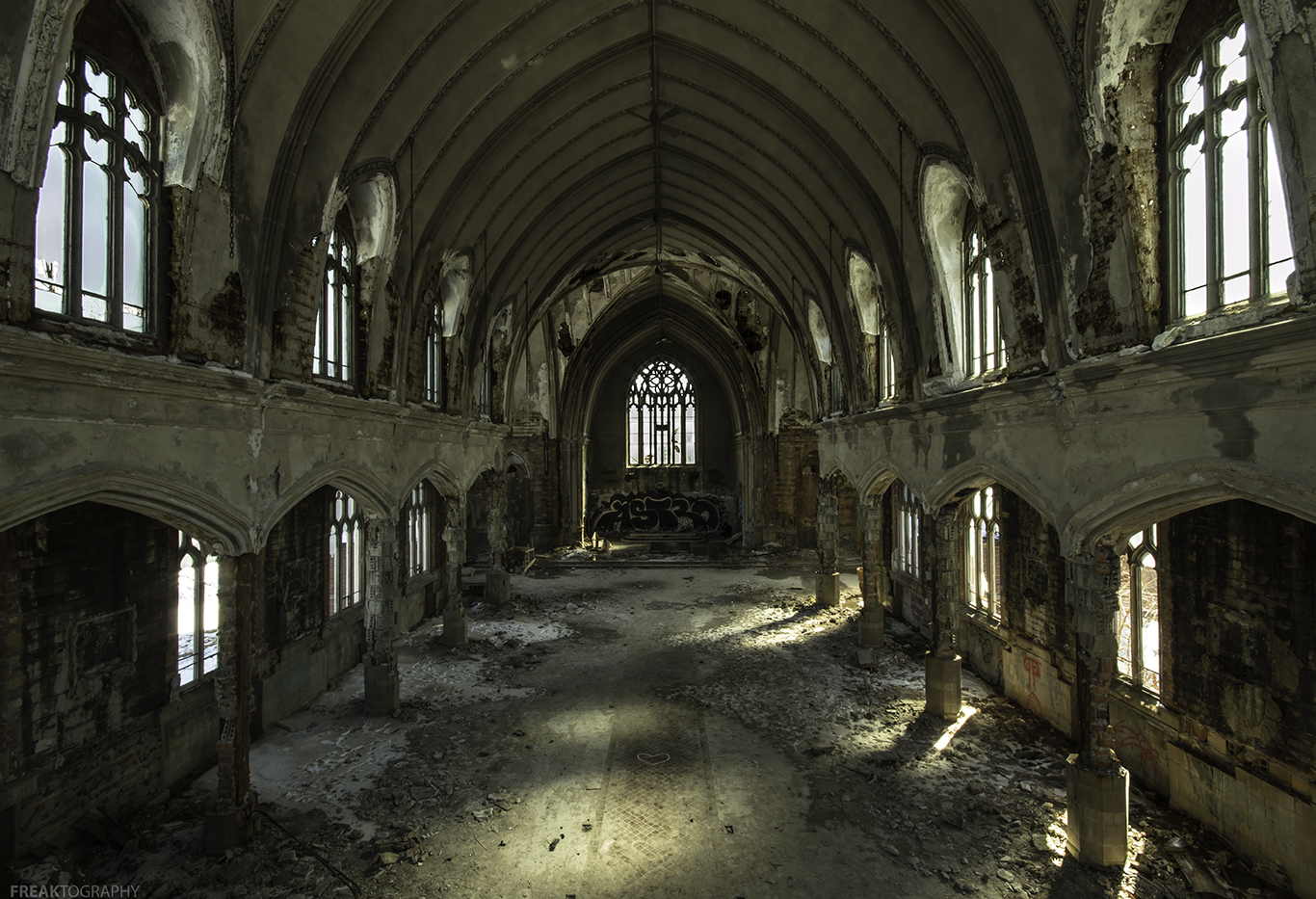 abandoned church