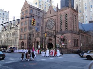 Palm Sunday procession