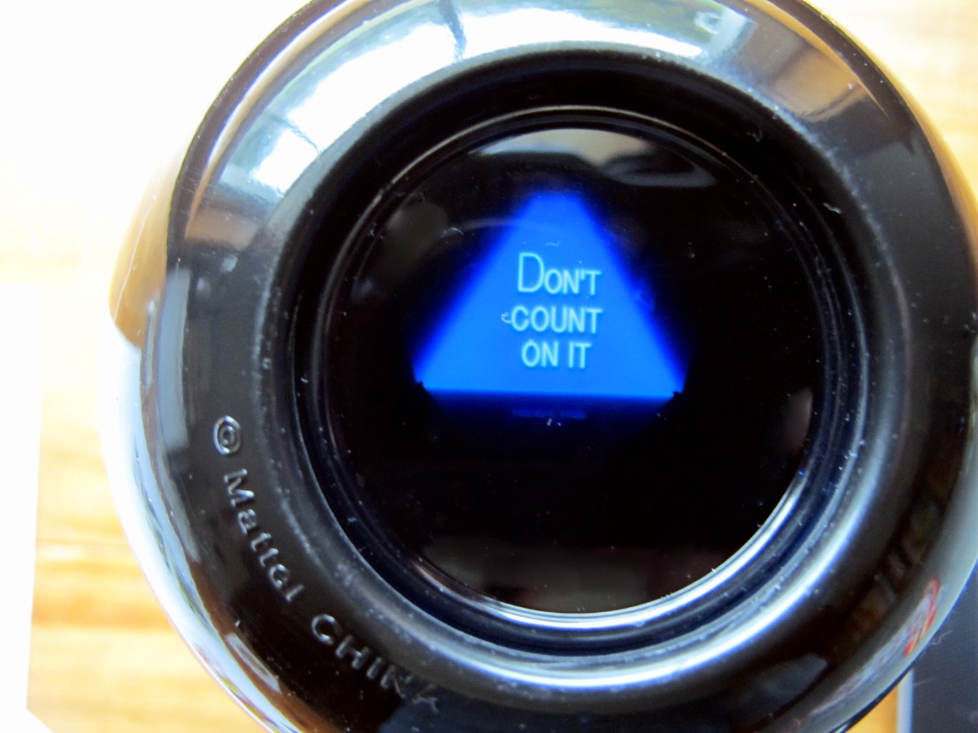 Image result for magic 8 ball no